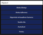 Ohjaimet valikko