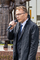 Karjalan Liiton tervehdys Jukka Kopra, Karjalan Liiton liittohallituksen 1. varapuheenjohtaja, kansanedustaja